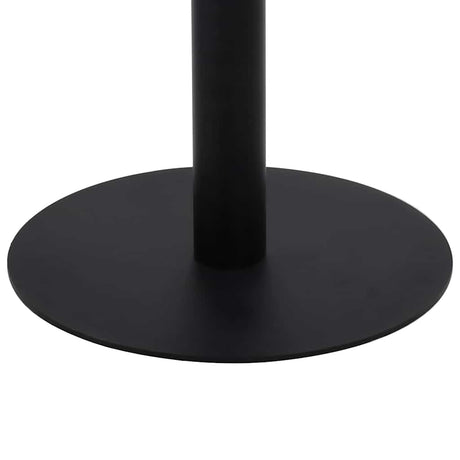 Vidaxl bistrotafel 80 cm mdf donkerbruin