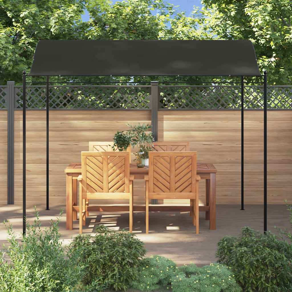 Vidaxl sun canopy 3x2.4 m anthracite