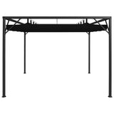 Vidaxl Garden Practor with extendable roof 3x3 m anthracite