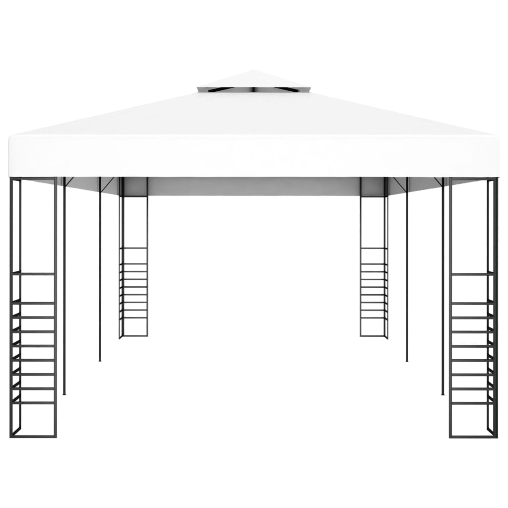 Vidaxl arbor 6x3 m white