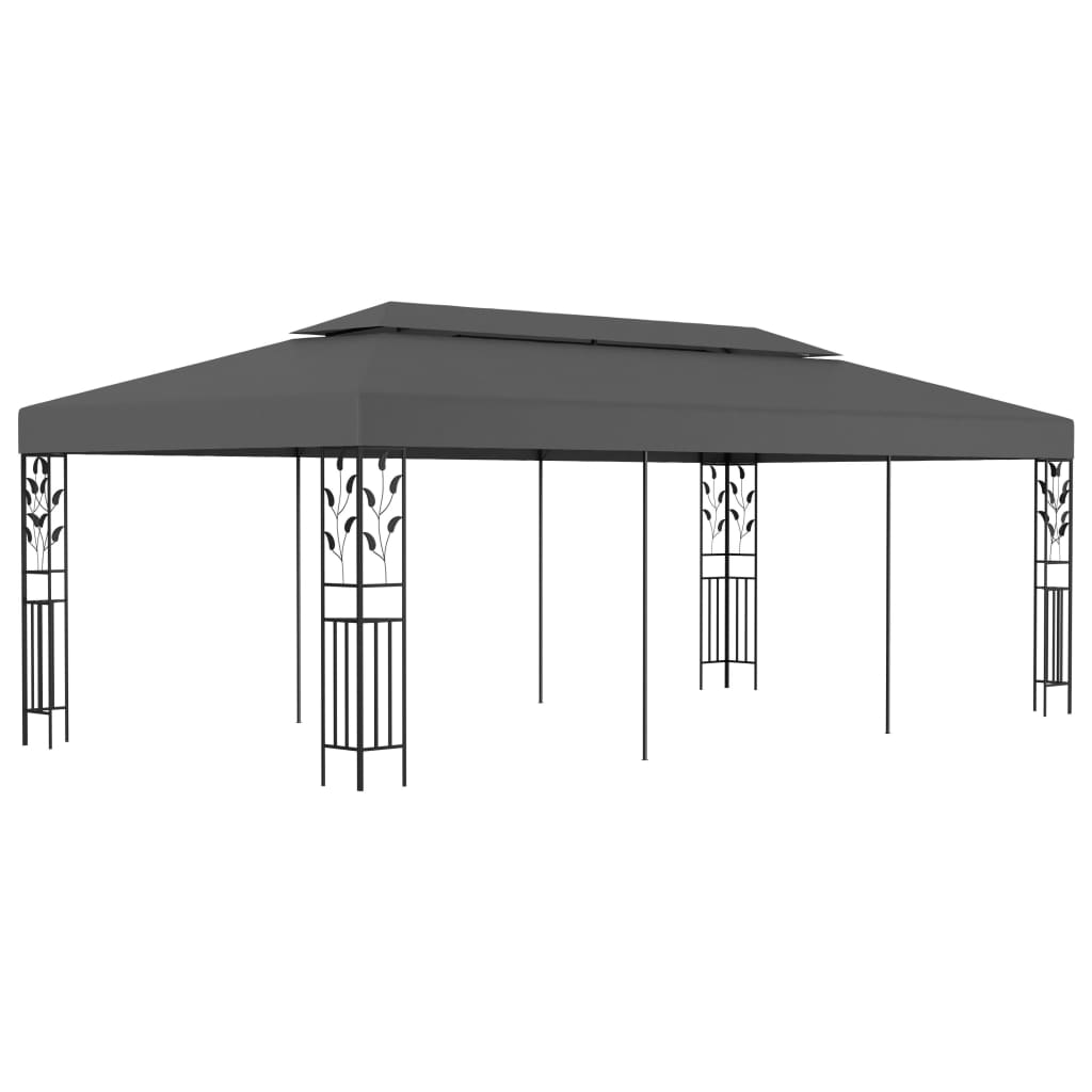 Vidaxl arbor 3x6 m anthracite