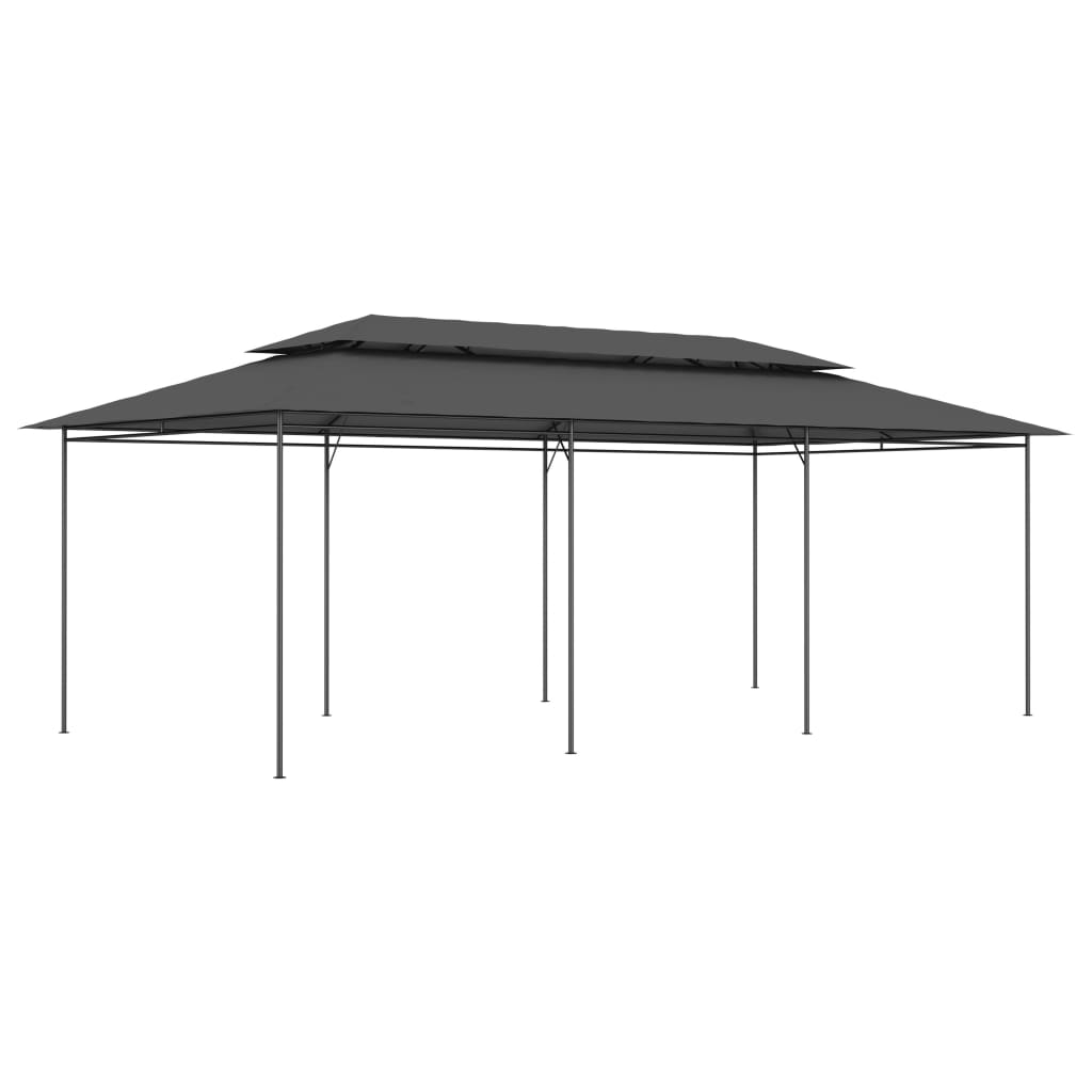 Vidaxl arbor 600x298x270 cm antracit