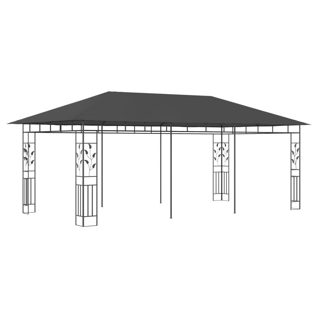 Vidaxl Arbor z netto Mosquito 6x3x2.73 M antracyt