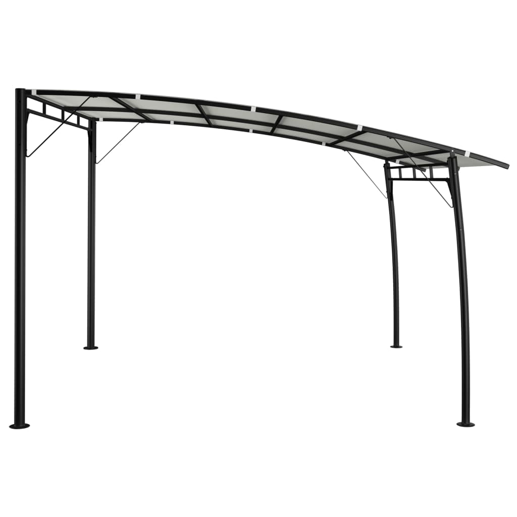 Vidaxl Sun Canopy 3x3x2,55 m krem ​​-farget