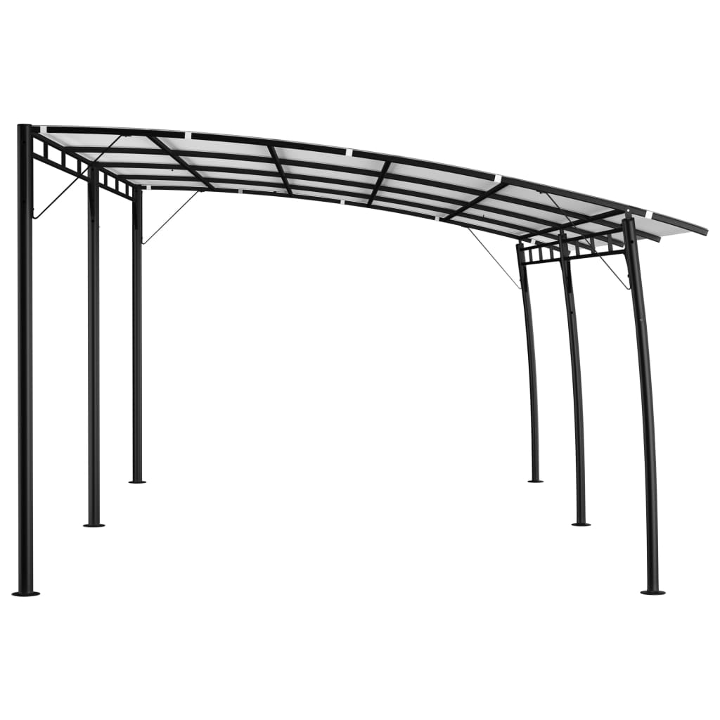 Vidaxl Sun Canopy 6x3x2,55 m krämfärgad