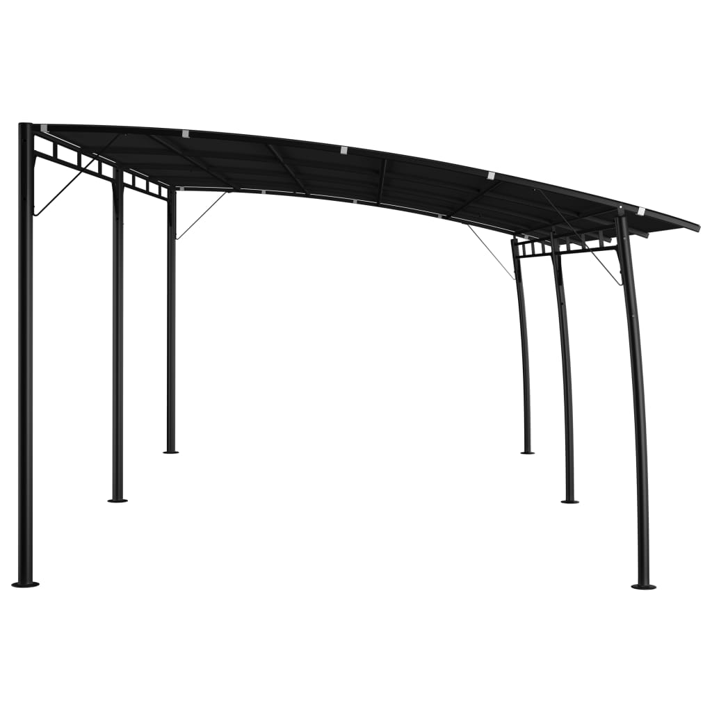 Vidaxl Sun Canopy 6x3x2,55 m Antracitt -farget