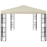 Vidaxl arbor 3x4 m cream