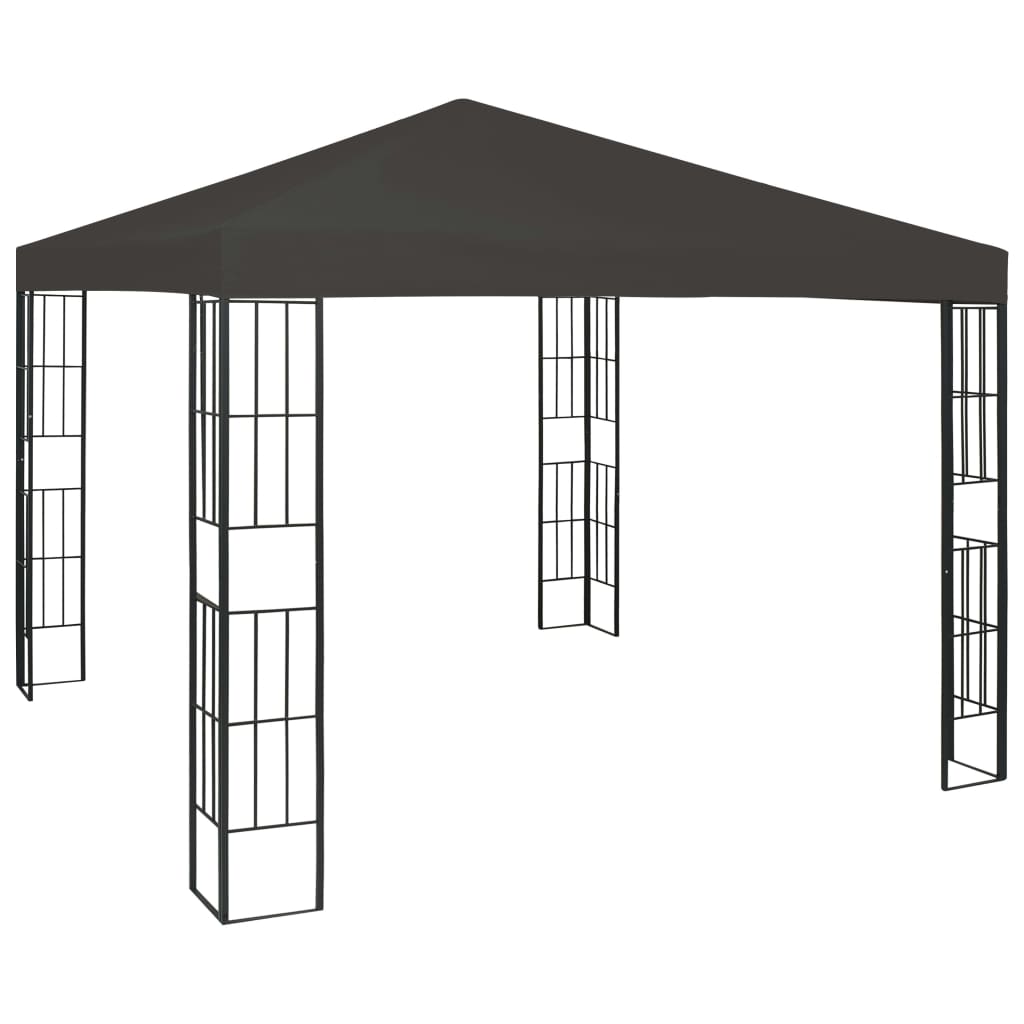 Vidaxl arbor 3x3 m anthracite