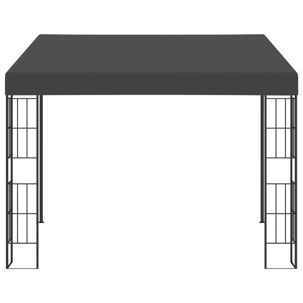 Vidaxl väggpraxis 3x3 m tyg Anthracite -färgad