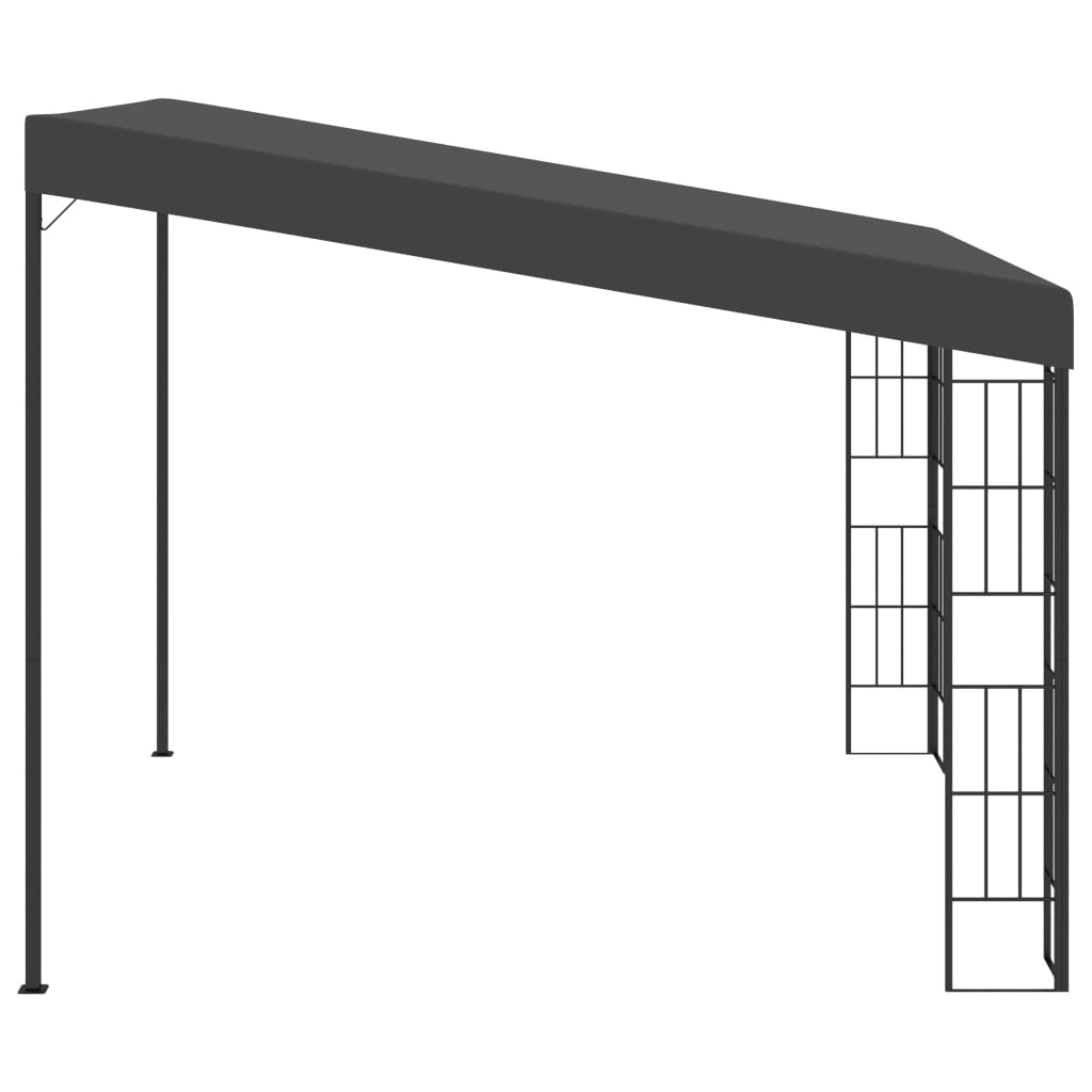 Vidaxl Wall Practor 3x3 m stof Anthracite -farvet