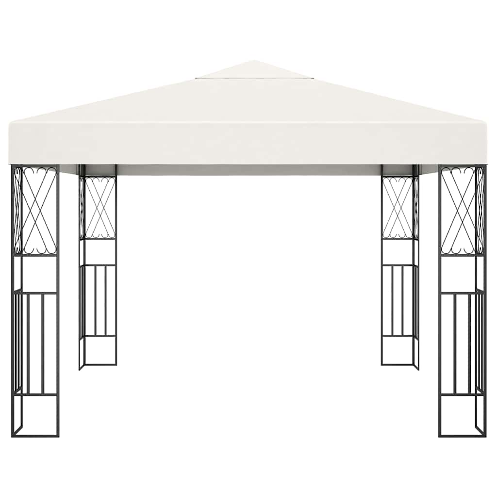 VidaXL Pavillon 3x3 m Stoff creme