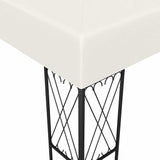 VidaXL Pavillon 3x3 m Stoff creme
