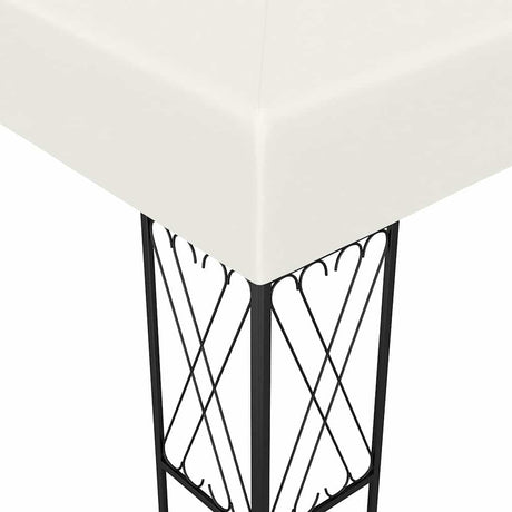 VidaXL Pavillon 3x3 m Stoff creme