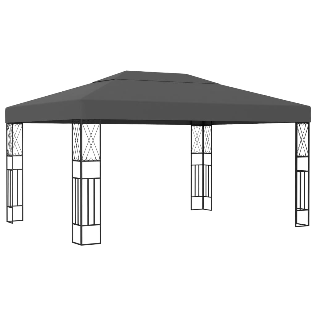 Vidaxl Arbor 3x4 M støv Anthracite