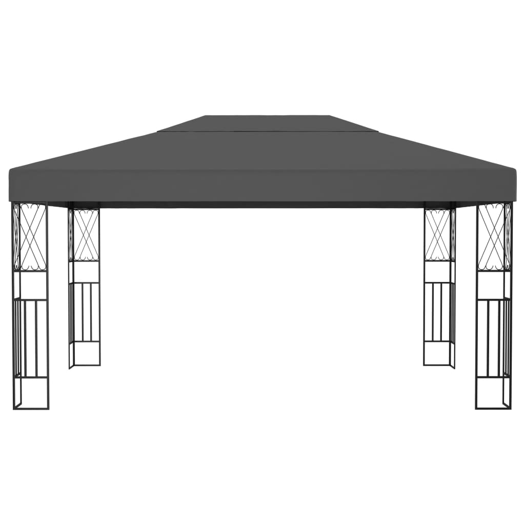 Vidaxl -Arbor 3x4 M Staub Anthrazit