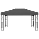 Vidaxl arbour 3x4 m anthracite de poussière