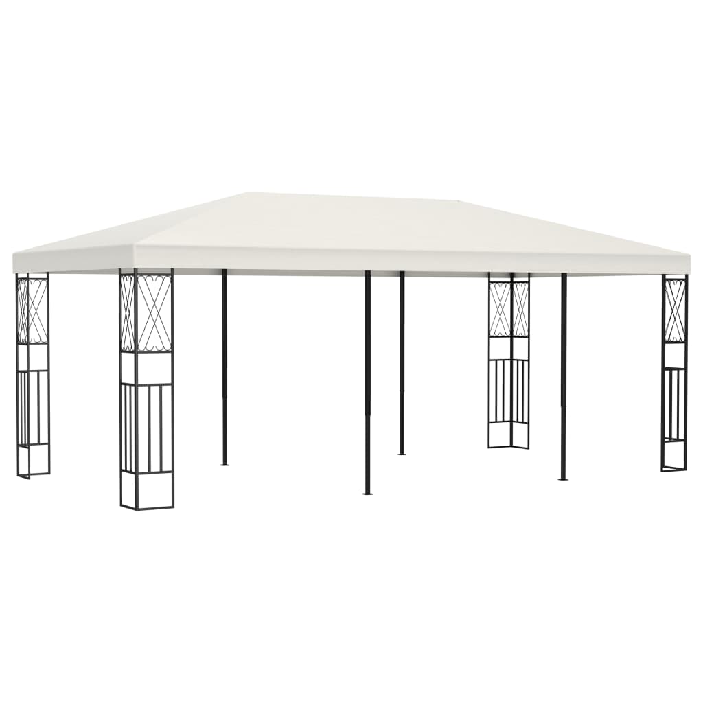 Vidaxl arbor 3x6 m crème de poussière