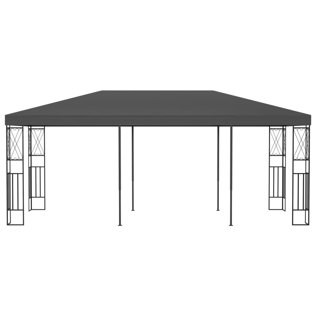 Vidaxl arbor 3x6 m dust anthracite