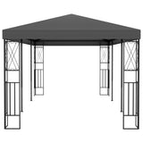 Vidaxl arbor 3x6 m antracit prach