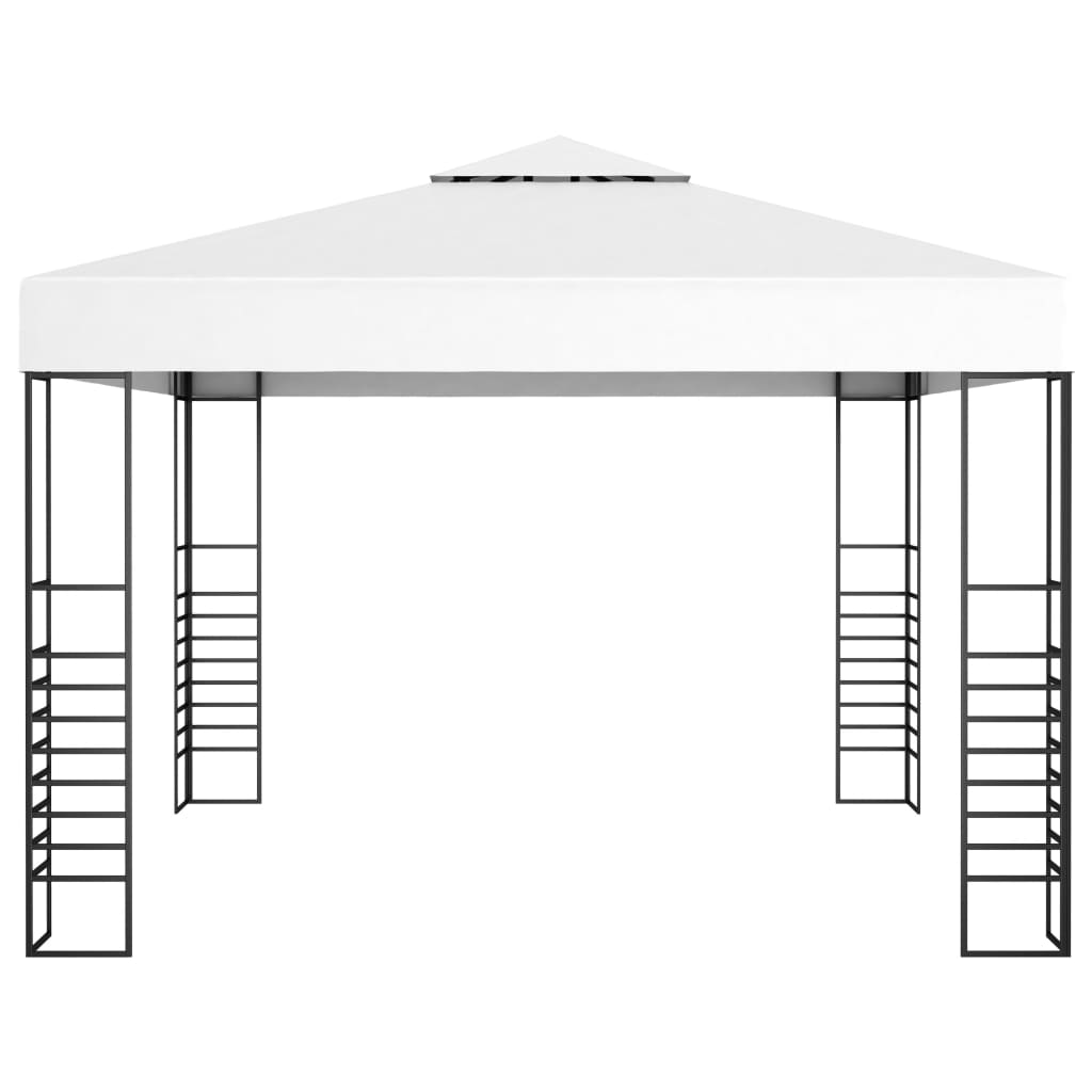 Vidaxl Garden Pavilion 3x3 m bianco