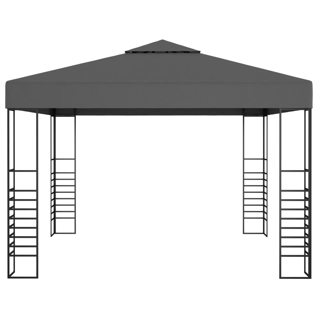 Vidaxl Garden pavilion 3x3 m Anthracite