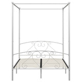 Vidaxl hemelbedframe metaal wit 140x200 cm