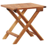 Vidaxl salontafel inklapbaar 40x40x40 cm massief acaciahout