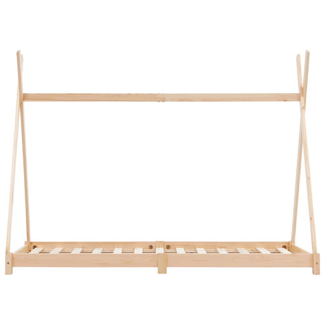 Vidaxl kinderbedframe massief grenenhout 90x200 cm