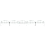 Vidaxl Fencing set bent 77.3x26 cm green