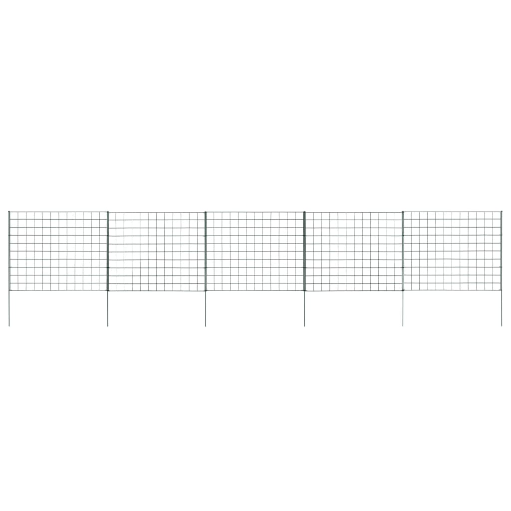 Vidaxl schuttingset 77,5x64 cm groen