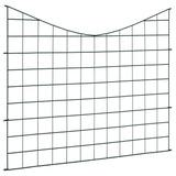 VIDAXL Fencing Set Hol Bent 77.5x64 cm Verde