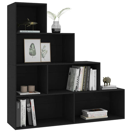Vidaxl boekenkast kamerscherm 155x24x160 cm bewerkt hout zwart