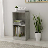 Vidaxl boekenkast 40x24x75 cm bewerkt hout betongrijs