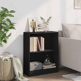 Vidaxl boekenkast 60x24x76 cm bewerkt hout zwart