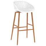 Vidaxl barstoelen 2 st wit