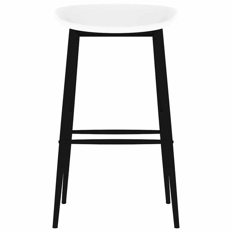 Vidaxl barstoelen 4 st wit