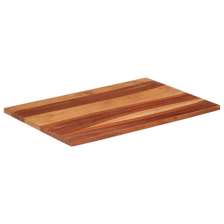 Vidaxl tafelblad 25-27 mm 60x90 cm massief acaciahout
