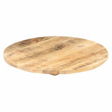 Vidaxl tafelblad rond 25-27 mm 40 cm massief mangohout