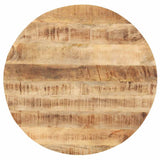 Vidaxl tafelblad rond 25-27 mm 50 cm massief mangohout