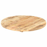 Vidaxl tafelblad rond 25-27 mm 60 cm massief mangohout