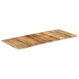 Vidaxl tafelblad 15-16 mm 140x60 cm massief mangohout