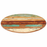 Vidaxl tafelblad rond 15-16 mm 40 cm massief gerecycled hout