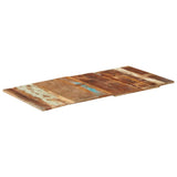 Vidaxl tafelblad rechthoekig 15-16 mm 60x120cm massief gerecycled hout