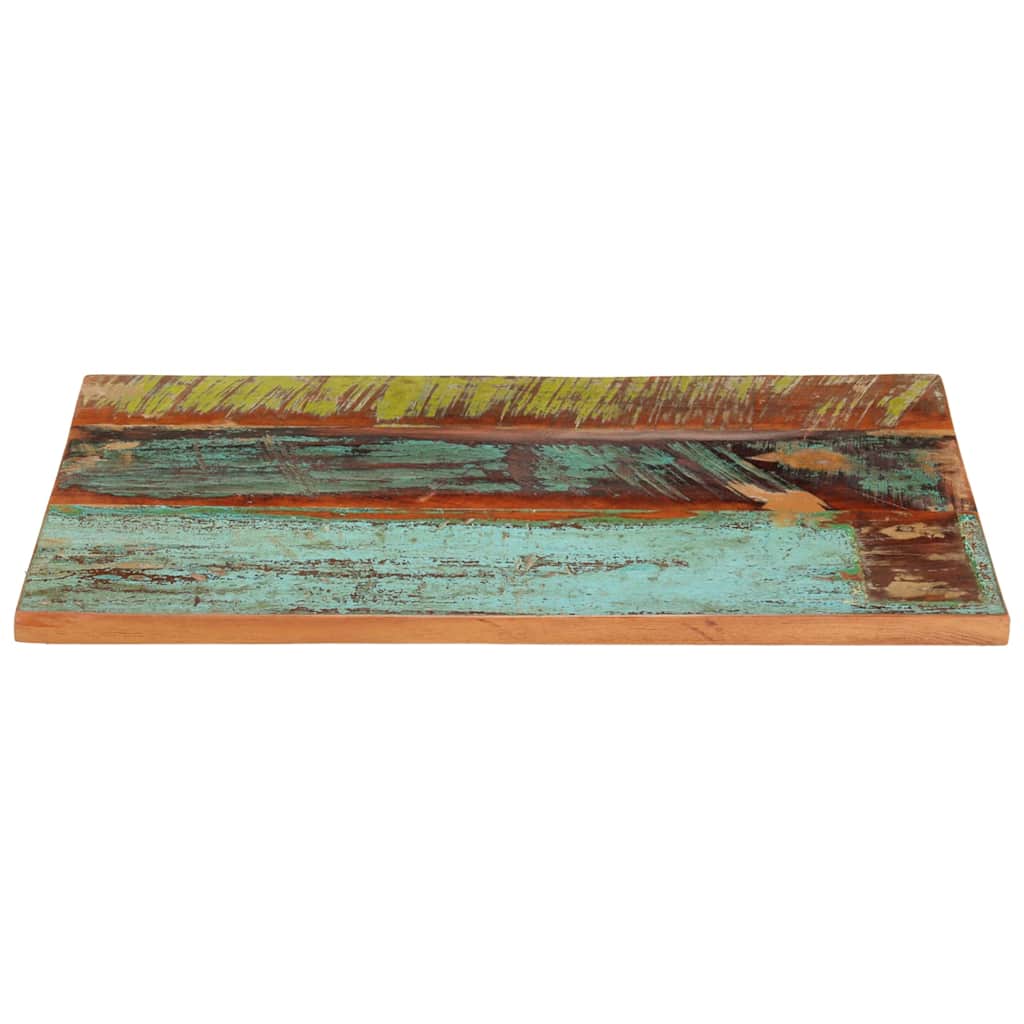 Vidaxl tafelblad rechthoekig 25-27 mm 60x80 cm massief gerecycled hout