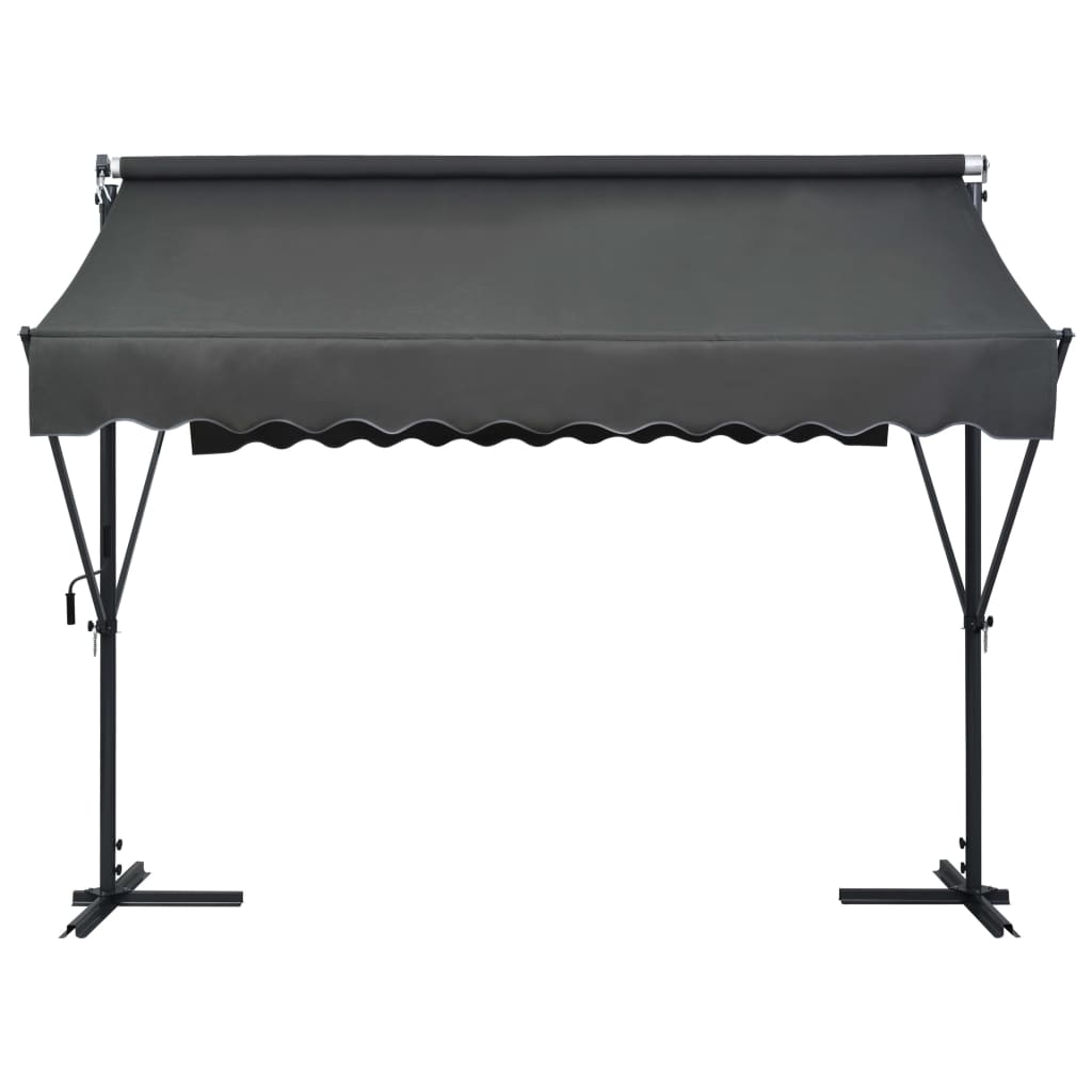 BIDAXL LUIFEL fristående 300x300 cm Anthracite