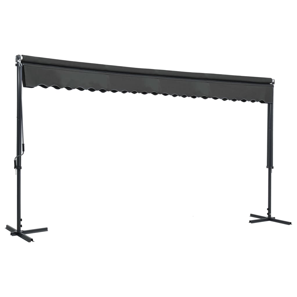 Vidaxl Luifel 500 x 300 cm Anthrazit abgelöst