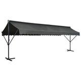 Vidaxl Luifel abgelöst 600 x 300 cm Anthrazit