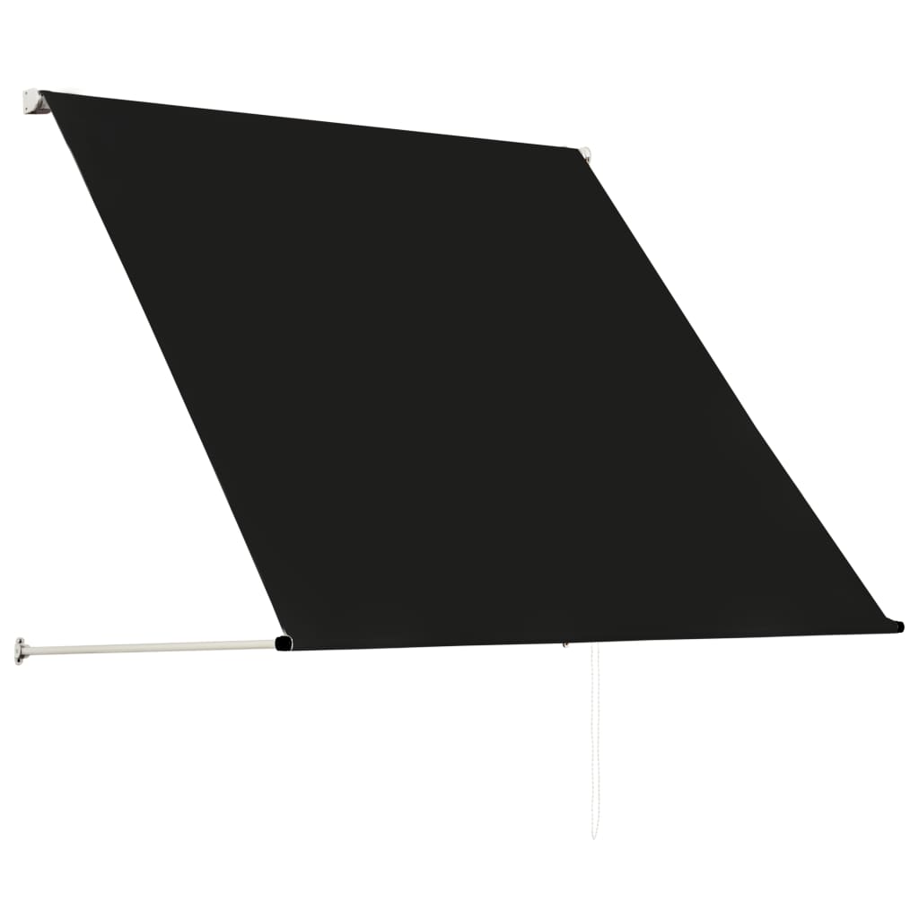 Vidaxl Luifel Extendible 100x150 cm Antracite