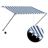 VidaXL Laifel Extendable with LED 250x150 cm blue and white