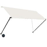 Vidaxl Luifel udvides med LED 250x150 cm creme